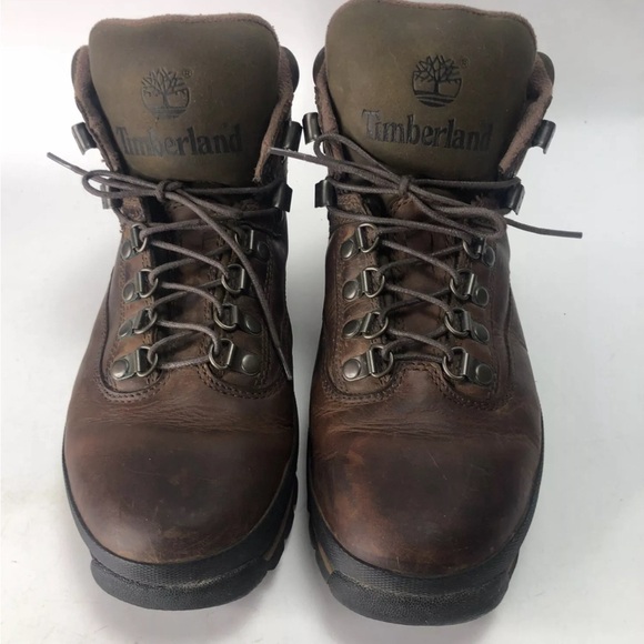 Timberland Ankle Chukka Boots Womens Size 7 Brown Leather - Picture 4 of 8